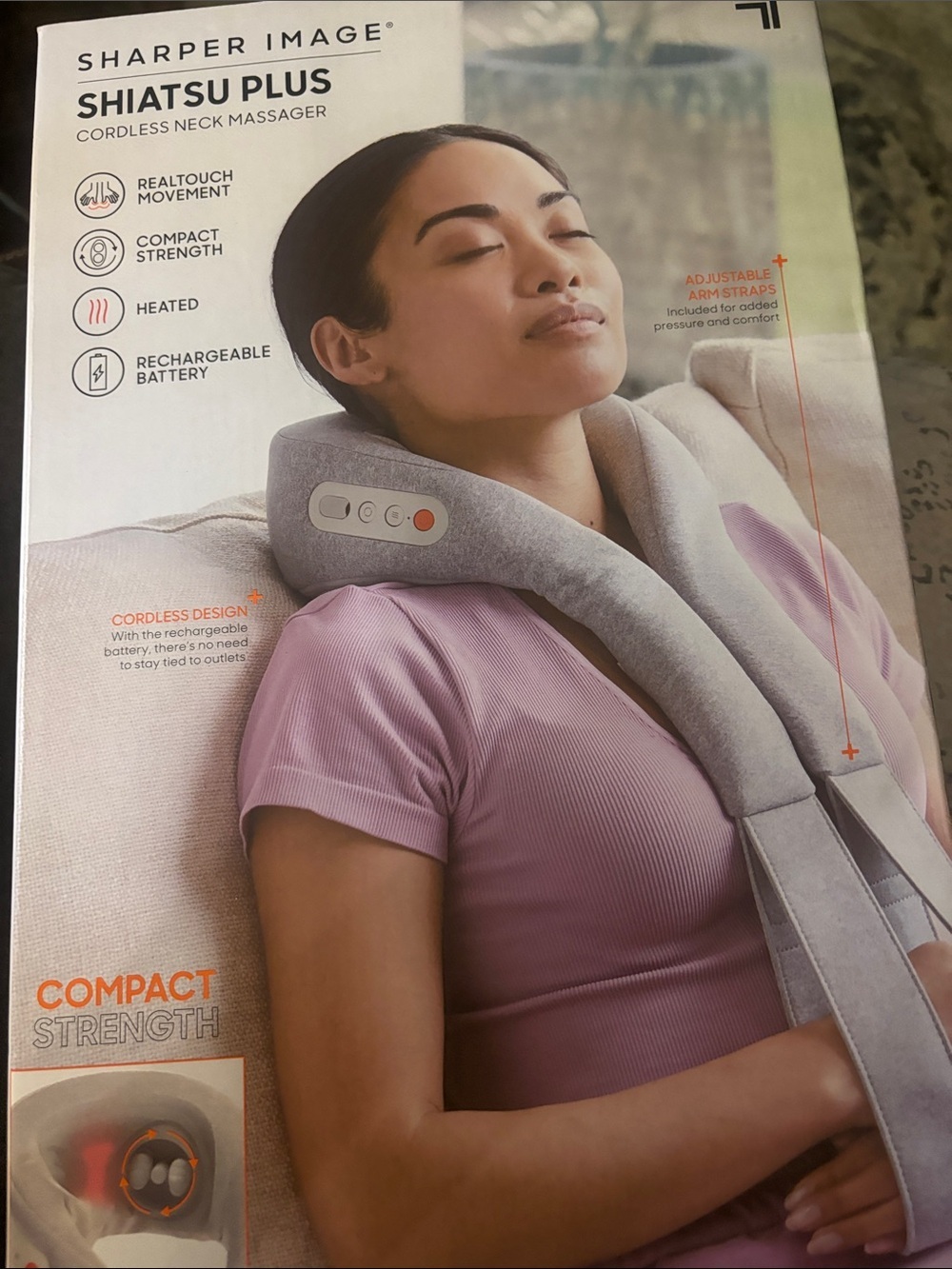 Realtouch Shiatsu Plus Cordless Neck Massager